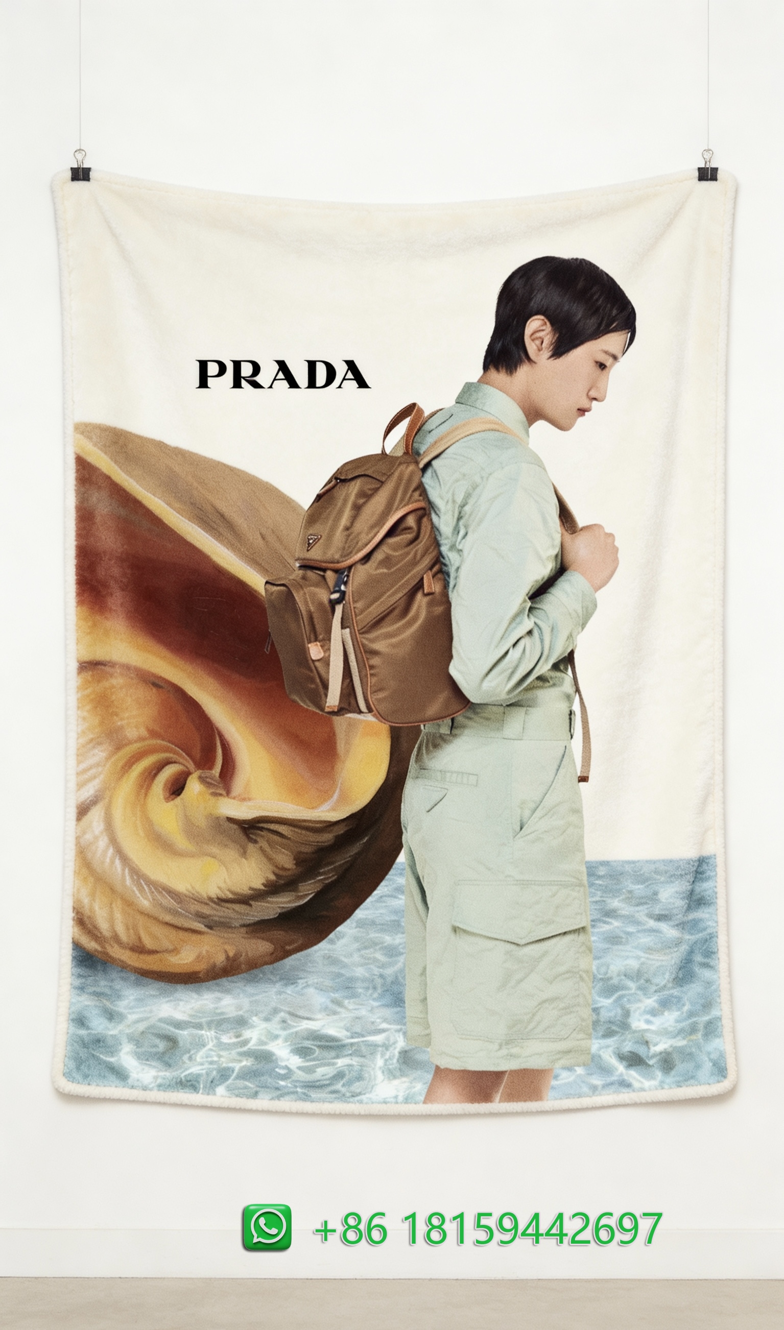 Prada Throw Blankets
